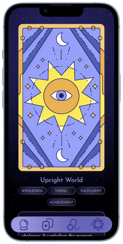 Tarot card