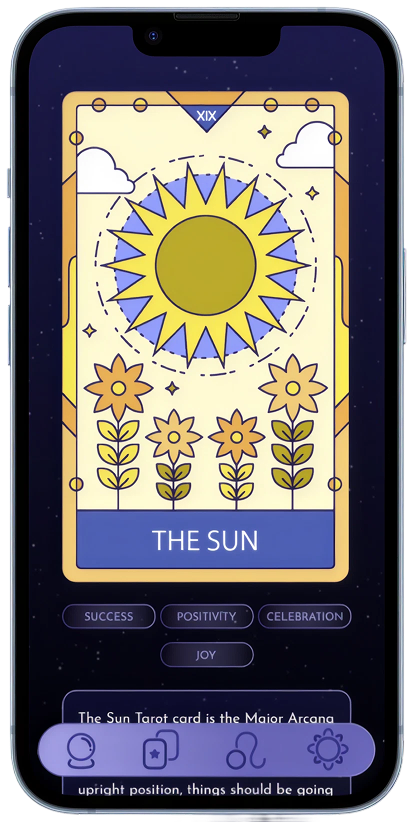 The Sun card